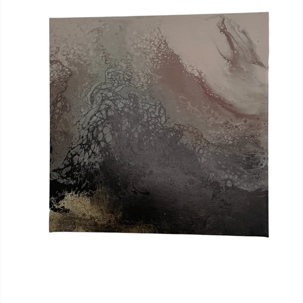 Watercolor Canvas Print 11.97" by 11.97" NWT